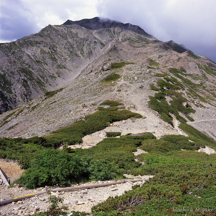 間ノ岳南東面